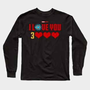 I Love You 3000 v6 (red gold flat) Long Sleeve T-Shirt